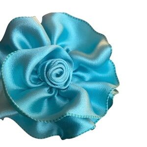 Handcrafted Rose Pin. Hat Brooch. Jacket Accessory.Hair Pin Women’s Accessory